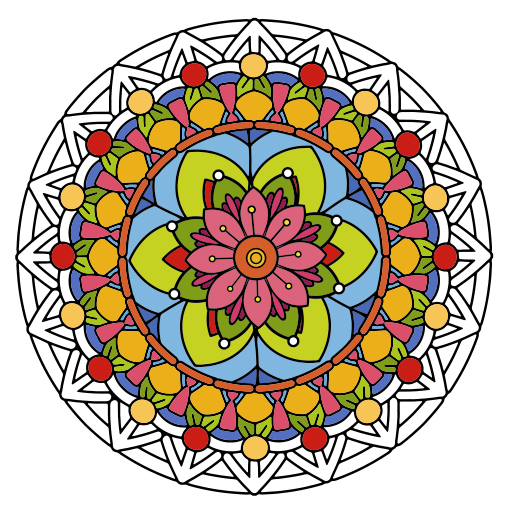 Mandala Coloring Book